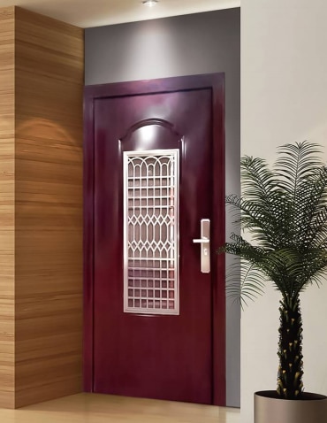 Keywee window steel door combining light and security